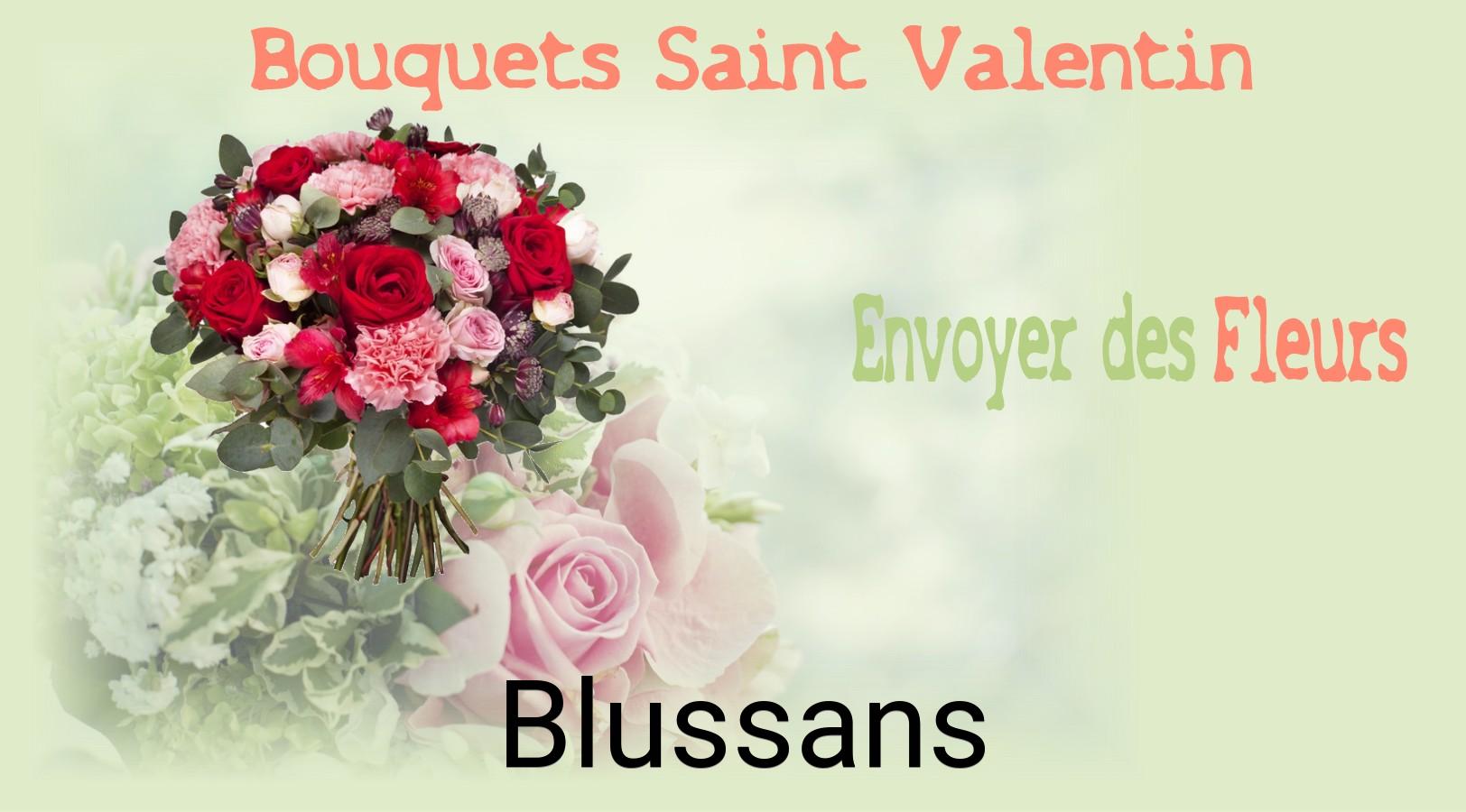 Roses de Saint-Valentin livrées à Blussans